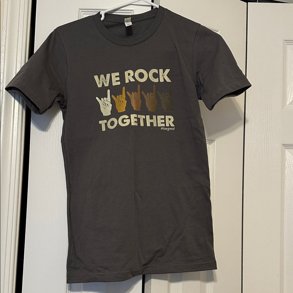 Graphic Tee with We Rock Together